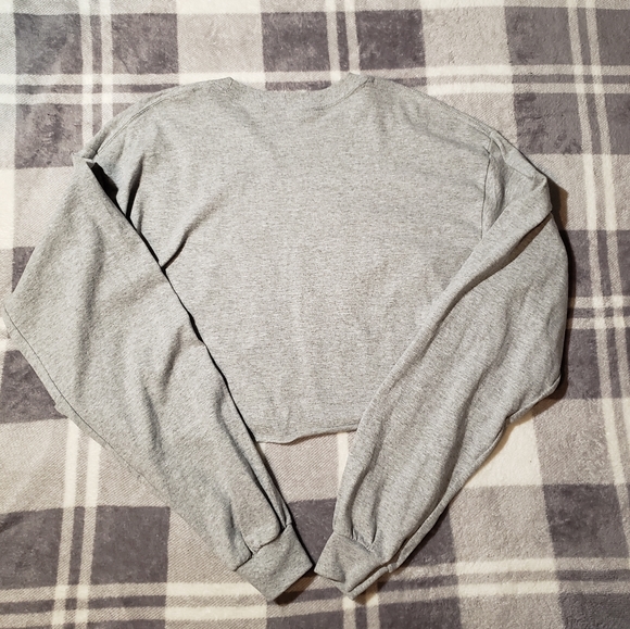 Forever 21 Long Sleeve Crop Top - Picture 2 of 5